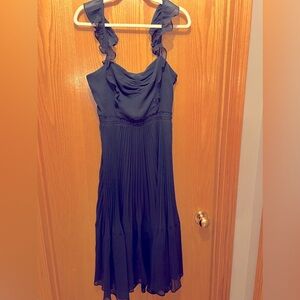 Women’s 4 midi dress dark navy blue